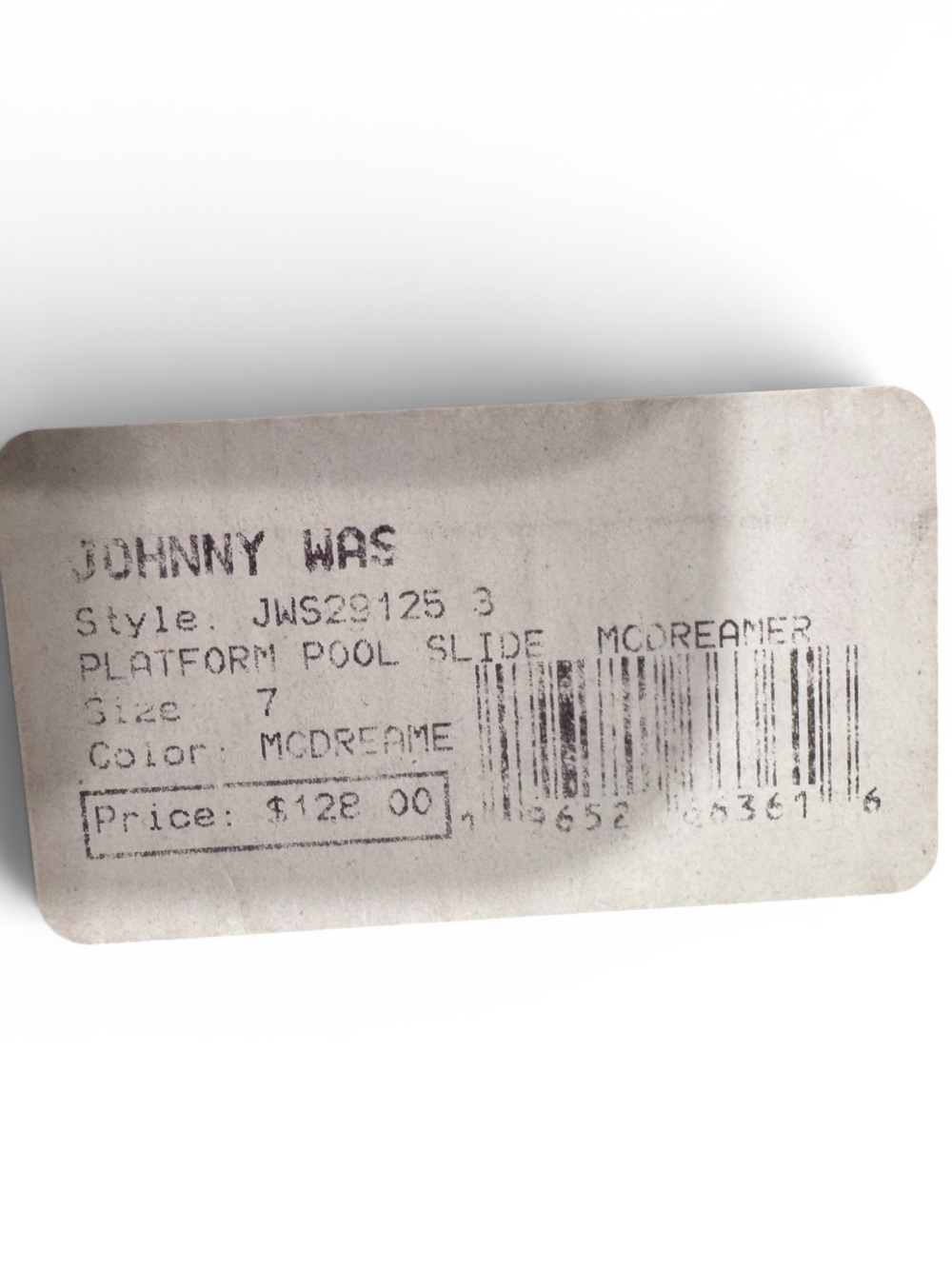 Johnny Was Slides, McDreamer Platform Floral Tropical Print Size 7 - Picture 12 of 14